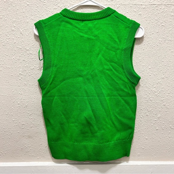 Merry Christmas by Poof! Christmas Gnome Sweater Vest NWT Small - Picture 4 of 5